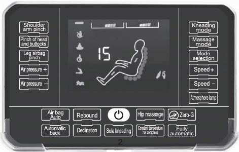 Bilitok TOK-D09 Luxury Health Massage Chair-2