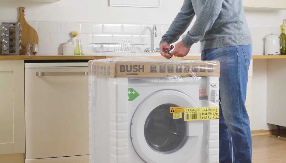 Bush WMSAE712EB 1200 Spin Washing Machine User Guide Bush WMSAE712EB Spin Washing Machine-featured