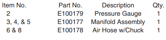 Craftsman 9-15200 5 Gallon Horizontal Air Tank User Manual Craftsman 9-15200 5 Gallon Horizontal Air Tank-6