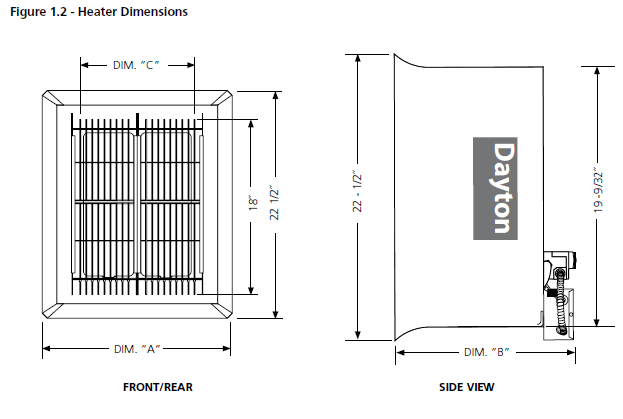 Dayton 3E132E High-Intensity Infrared Heater-2