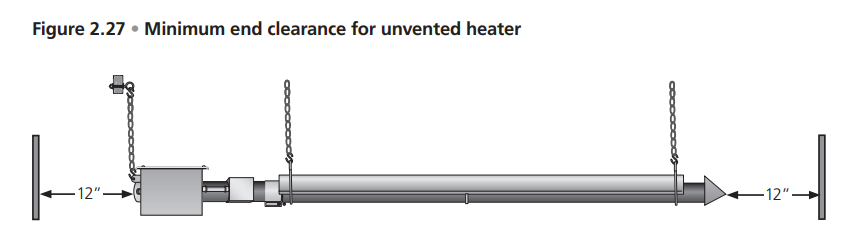 Dayton 7D837A Gas Infrared Tube Heater-35