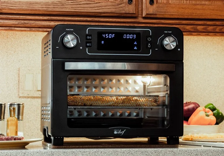 Deco Chef DGTQAIRGUN 1700W 24QT Toaster Oven Air Fryer Instruction Manual