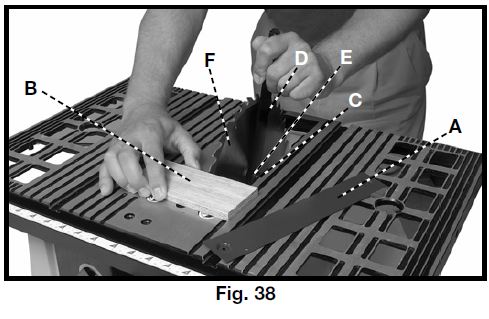 Delta TS200LS 10-inch Motorized Bench Saw-32