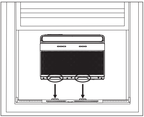 Frigidaire 8000-12000 BTU Window AC Installation-15
