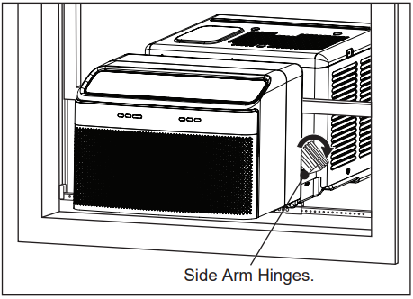 Frigidaire 8000-12000 BTU Window AC Installation-17