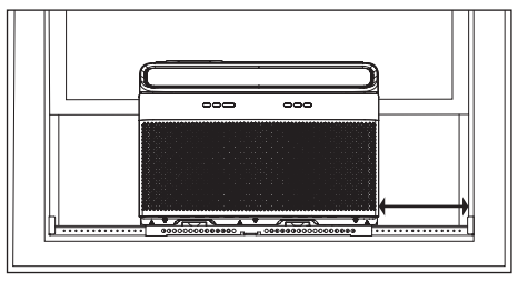 Frigidaire 8000-12000 BTU Window AC Installation-19