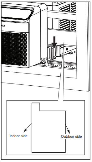 Frigidaire 8000-12000 BTU Window AC Installation-21