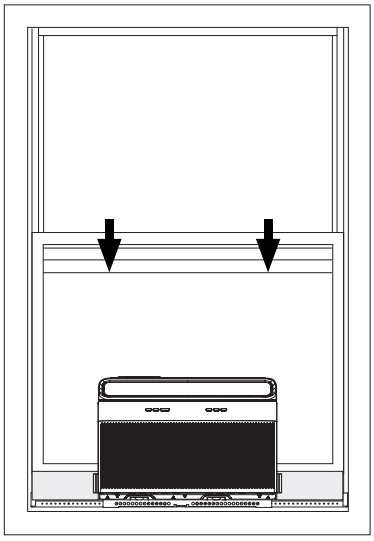 Frigidaire 8000-12000 BTU Window AC Installation-23