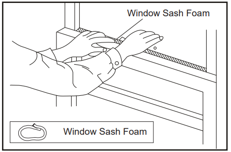 Frigidaire 8000-12000 BTU Window AC Installation-27