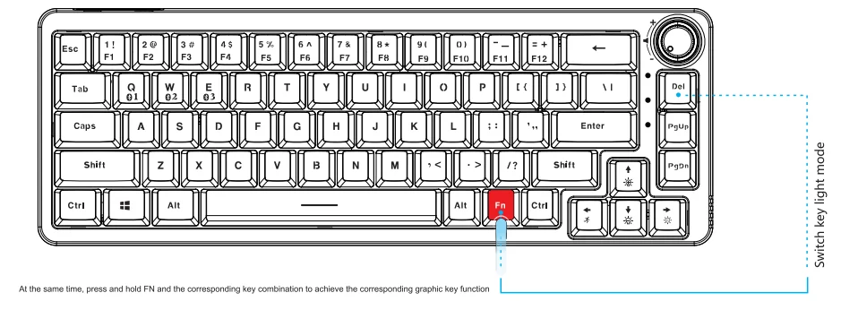 GamaKay LK67 RGB Modular DIY Mechanical Keyboard-2