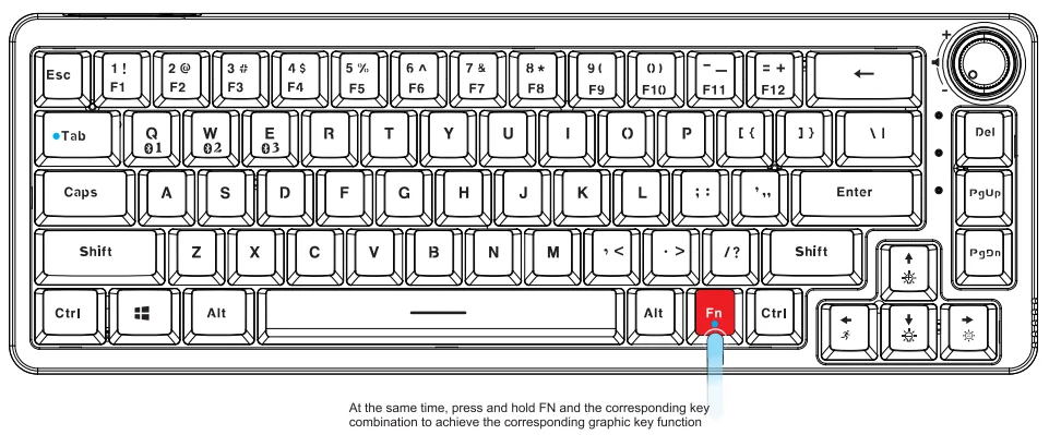 GamaKay LK67 RGB Modular DIY Mechanical Keyboard-3