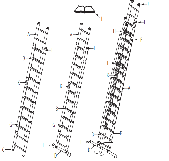 HYMER 4061 Rope Operated Extension Ladder User Manual HYMER 4061 Rope Operated Extension Ladder User Manual 1