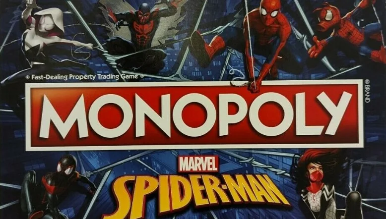 Hasbro Monopoly Marvel Spider Man Board Game User Guide feat
