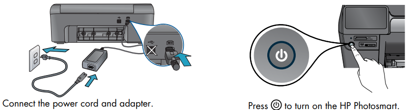 Hewlett-Packard D110 Setup Instructions Hewlett-Packard D110-3