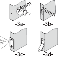 Holomarq H1 Sequra Door Knob with Keypad-5