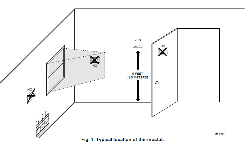 Honeywell T8000-T8001C-3