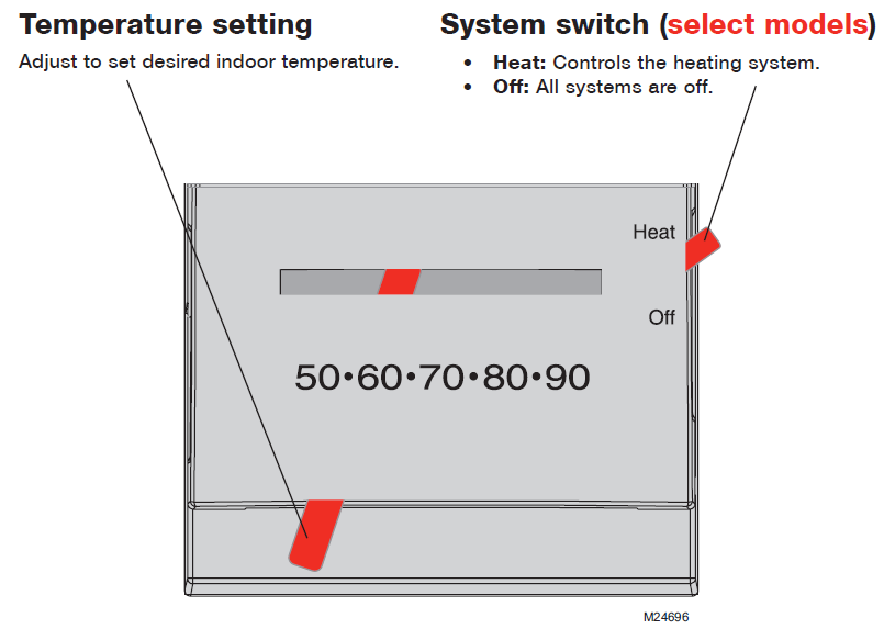 Honeywell T822D Heating-Cooling Thermostat-5