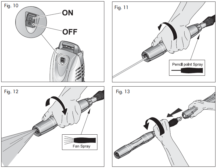 Husky 1550 PSL Pressure Washer-10