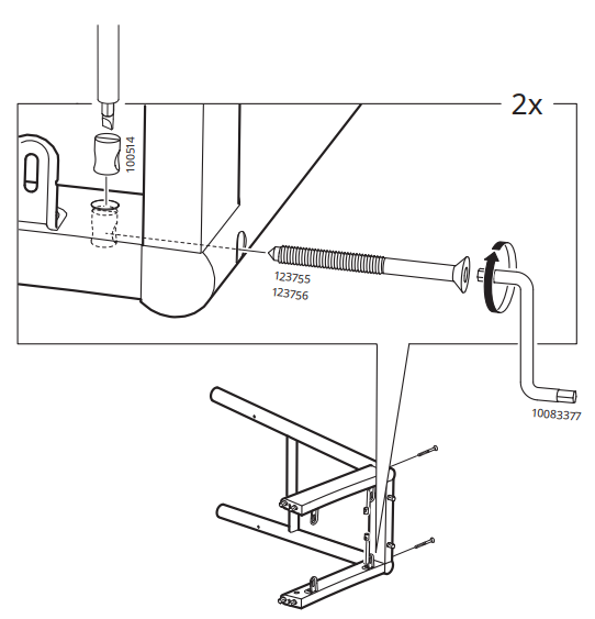 IKEA RONNINGE Bar Stool-7