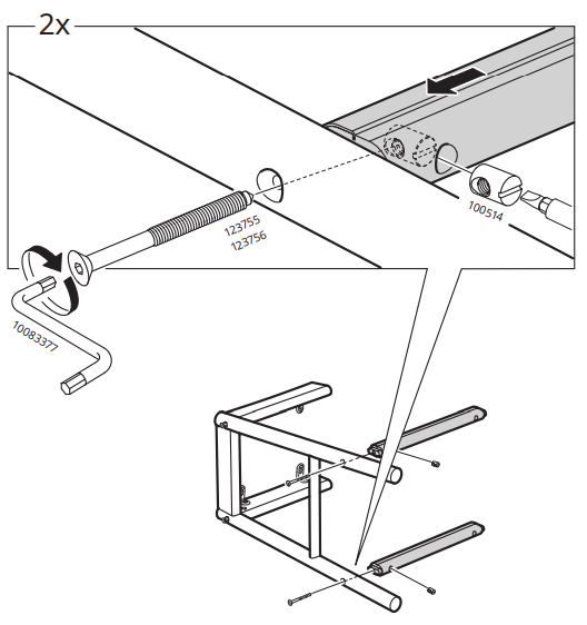 IKEA RONNINGE Bar Stool-9