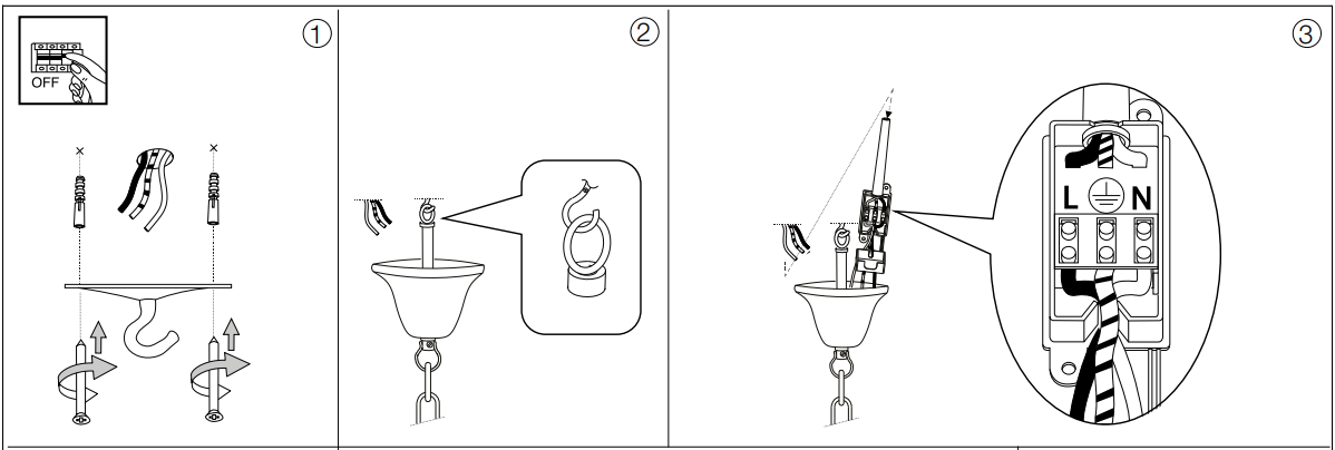 Ideal lux Monet SP6 Indoor Pendant Lamp-1