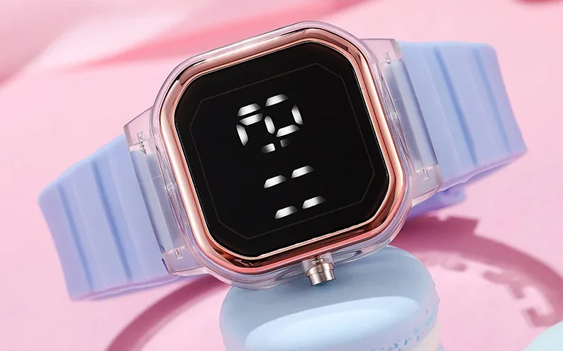 Justice JSE40062WM LED Watch Instructions