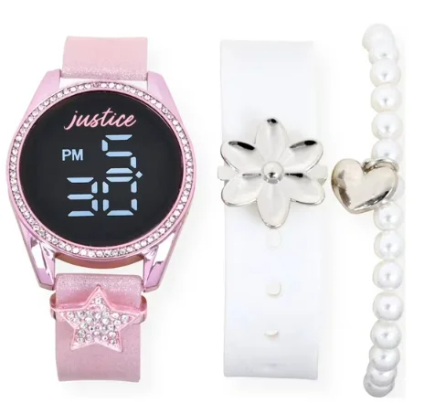 Justice JSE40062WM LED Watch Instructions Justice JSE40062WM LED Watch Instructions prod