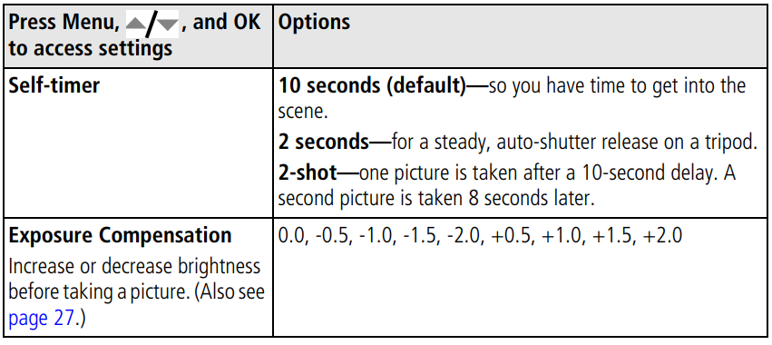 Kodak EasyShare C613 Digital Camera User Guide 33