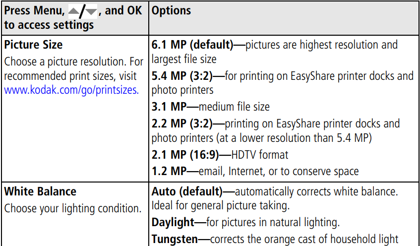 Kodak EasyShare C613 Digital Camera User Guide 34
