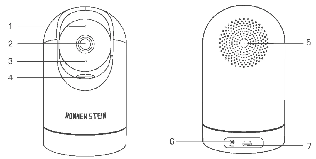 Konnek Stein QC21SE Indoor Security Camera User Guide Konnek Stein QC21SE Indoor Security Camera-7