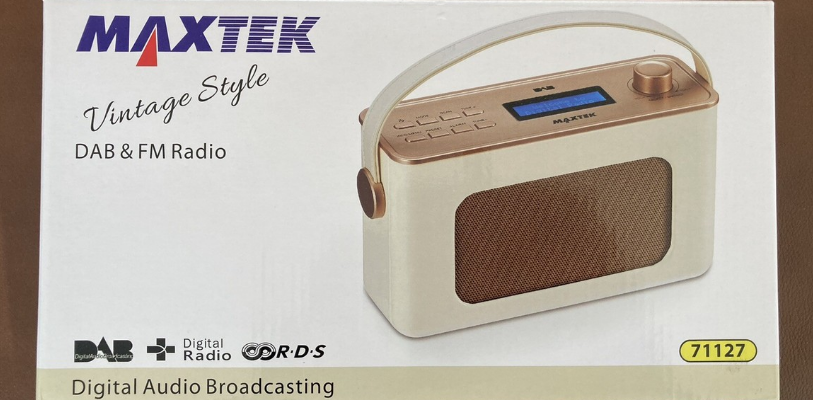 Maxtek 71127 DAB FM Radio-featured