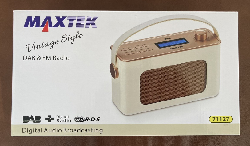 Maxtek 71127 DAB FM Radio User Guide