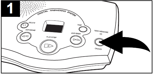 Memorex MPH2089 Digital Answering Machine-13
