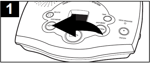 Memorex MPH2089 Digital Answering Machine-14