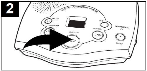 Memorex MPH2089 Digital Answering Machine-19