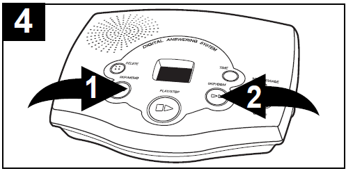Memorex MPH2089 Digital Answering Machine-21