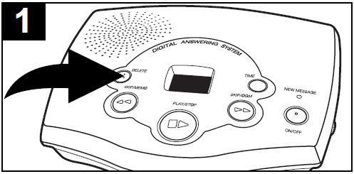Memorex MPH2089 Digital Answering Machine-23