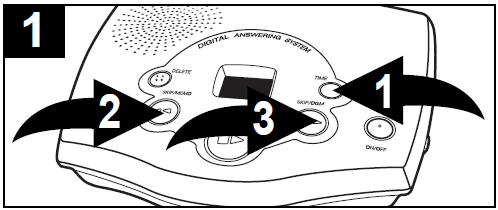 Memorex MPH2089 Digital Answering Machine-6