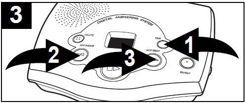 Memorex MPH2089 Digital Answering Machine-8