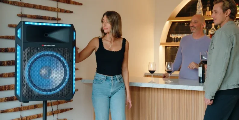 Monster X6 All-in-One PA Bluetooth Speaker System User Manual feat