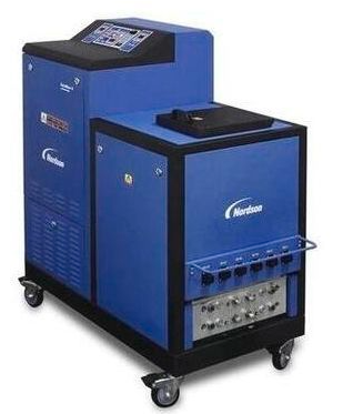 Nordson DuraBlue II Hot Melt Adhesive System prod