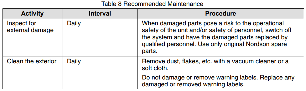 Nordson Universal TruFlow Meter Controller Manual Nordson Universal TruFlow Meter Controller-34