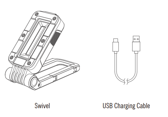 Olight Swivel 400 Lumes Foldable LED Light-1