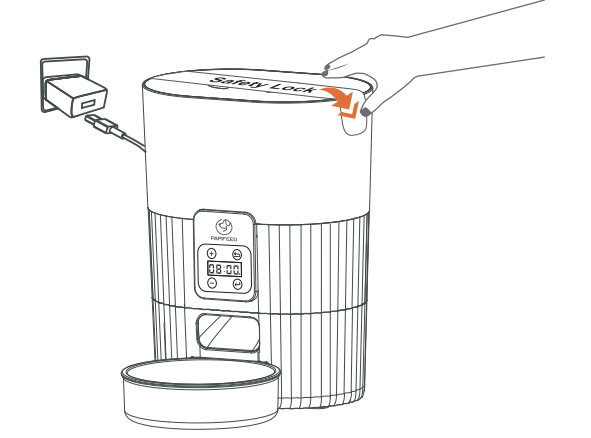 Papifeed PB-33 Smart Automatic Pet Feeder-10