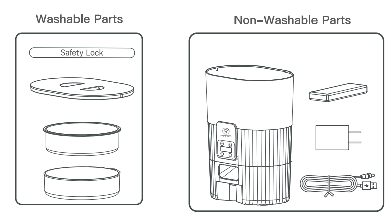 Papifeed PB-33 Smart Automatic Pet Feeder-26