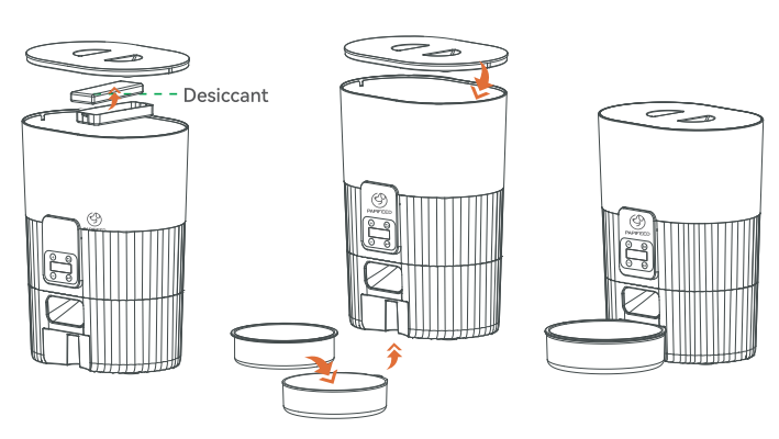 Papifeed PB-33 Smart Automatic Pet Feeder-6
