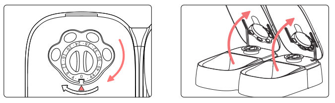 PetWant F7 Intelligent 2-Chamber Food Dispenser User Manual PetWant F7 Intelligent 2-Chamber Food Dispenser- 2