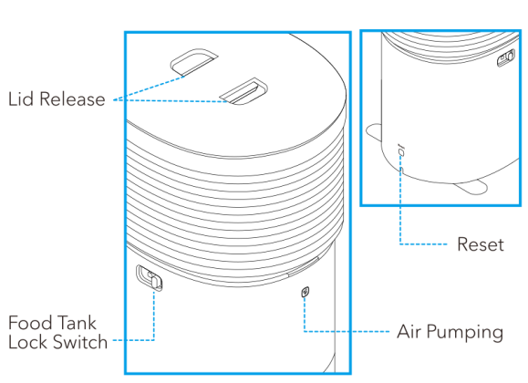 Petlibro PLAF107 Space Automatic Smart Pet Feeder-9