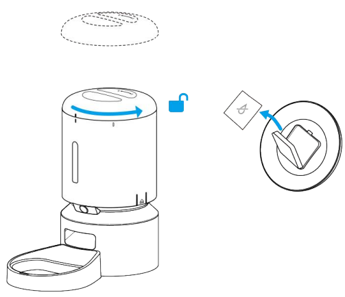 Petlibro PLAF203 Granary Smart Camera Feeder- 26