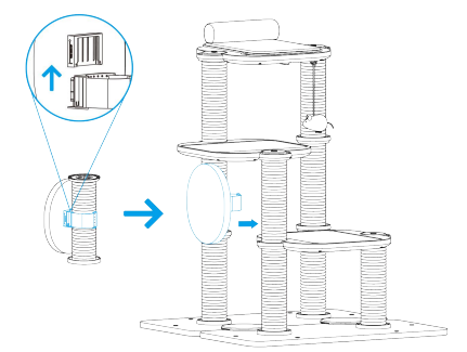 Petlibro PLCT004 Infinity Cat Tree Villa User Manual Petlibro PLCT004 Infinity Cat Tree Villa-44